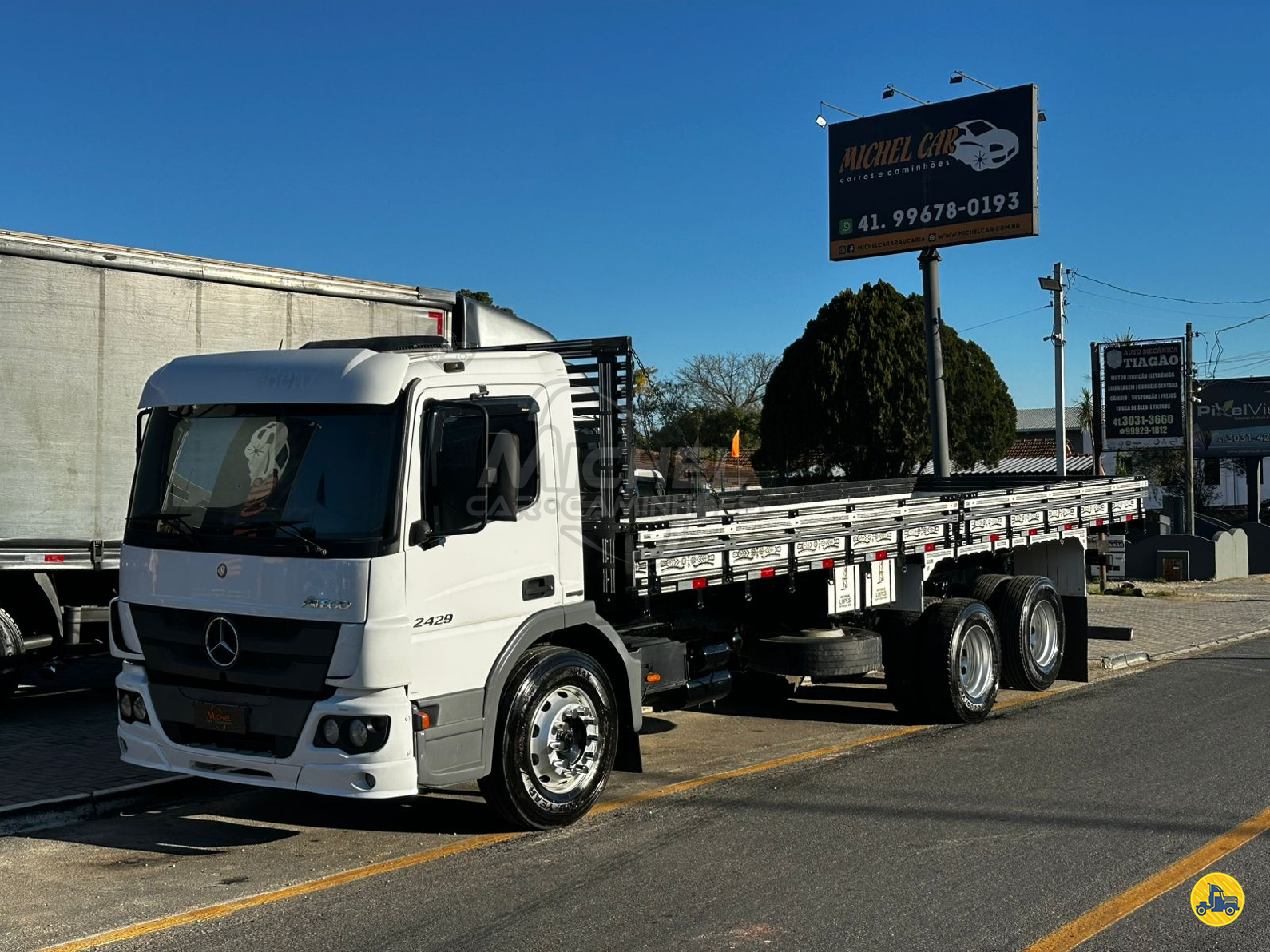 CAMINHAO MERCEDES-BENZ MB 2429 Carga Seca Truck 6x2 Michel Car Carros e Caminhões ARAUCARIA PARANÁ PR